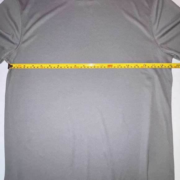 MTA Sport Mend Gray Short Sleeve Tee with Performance Fabric - Picture 5 of 7
